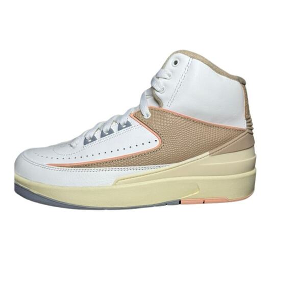 Nike Air Jordan 2 Retro Craft Sunset Haze/Pink Women's Size 7 NIB - Picture 1 of 9